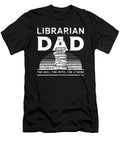 Librarian Dad the Idol the Bookaholic Librarians Tshirtconcepts Marvin Poppe T-Shirt