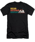 Librarian Read Return Repeat Library Worker Book Lover Maximus Designs T-Shirt