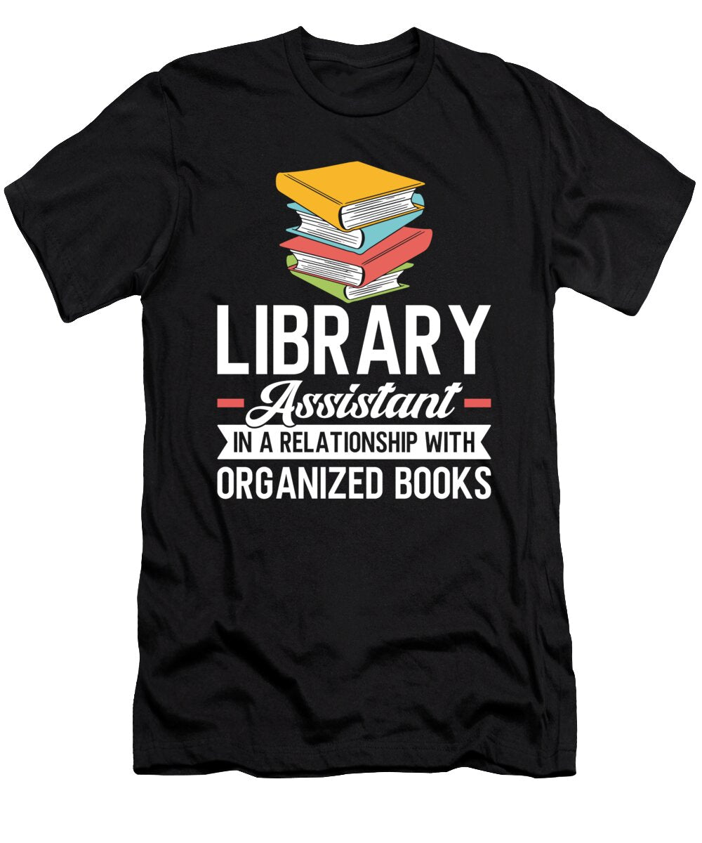 Library Clerk Library Aide Funny Library Assistant Me T-Shirt