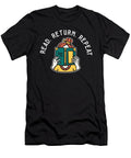 Library Worker Librarian Read Return Repeat Book Lover Maximus Designs T-Shirt