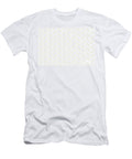 Light Beige and White Pretty Herringbone Pattern Petite Pattern Minimal Graphic Designs T-Shirt