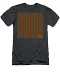 Light Chevron Diamond Dot Stripe in Mint Green and Chocolate Brown N2621 Holy Rock Design T-Shirt