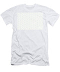 Light Cream and White Pretty Herringbone Pattern Petite Pattern Minimal Graphic Designs T-Shirt