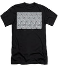 Light Gray and White Minimal Line Art Pattern 2 Petite Pattern Minimal Graphic Designs T-Shirt