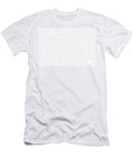 Light Gray and White Wavy Tessellation Pattern Petite Pattern Minimal Graphic Designs T-Shirt
