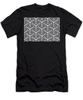 Light Purple and Black Tessellation Pattern 38 Petite Pattern Minimal Graphic Designs T-Shirt