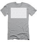 Light Purple and White Cube Geometric Pattern Petite Pattern Minimal Graphic Designs T-Shirt