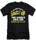 Light Up Lighting Engineer Concert Concert Gift Thomas Larch T-Shirt