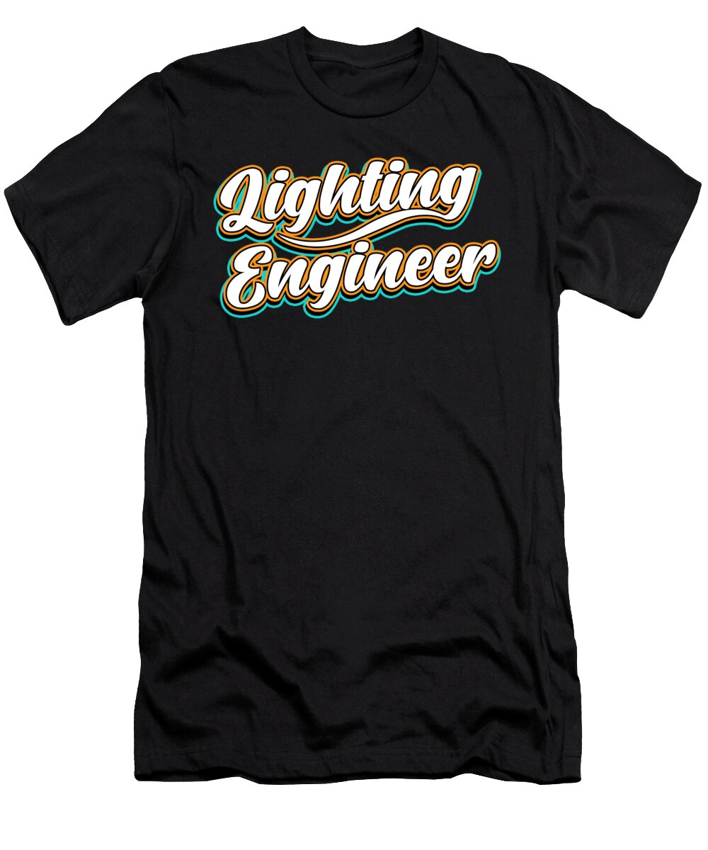 Lighting Engineer Light Music Band Profession Gift Thomas Larch T-Shirt