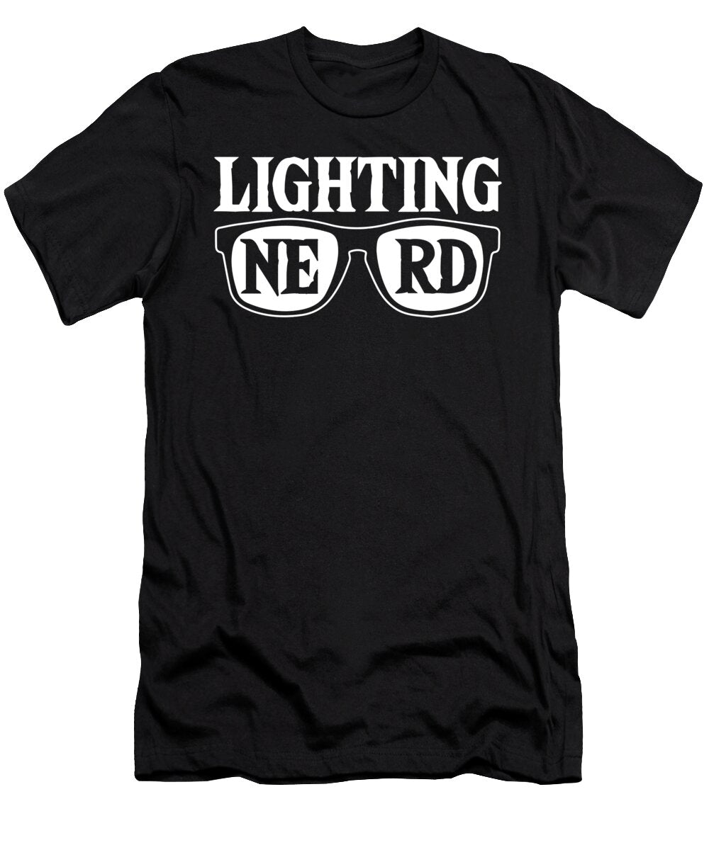 Lighting Nerd Lighting Engineer Light Concert Gift Thomas Larch T-Shirt