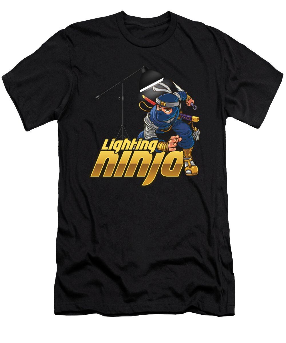Lighting Ninja Engineer Light Music Band Gift Thomas Larch T-Shirt