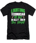 Lighting Technician By Day Light Music Band Gift Thomas Larch T-Shirt