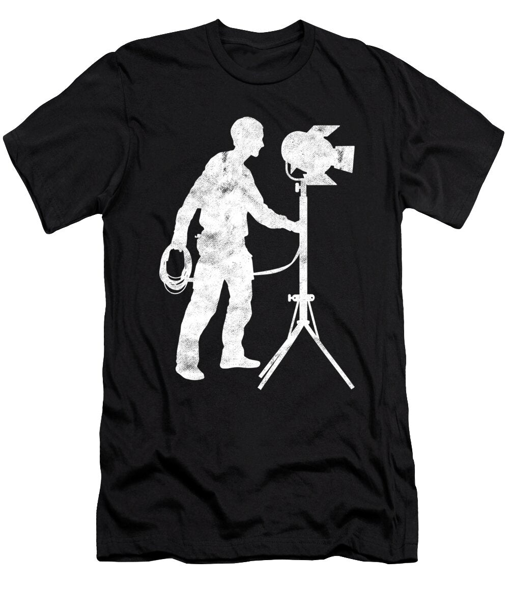 Lighting Technician Light Engineer Music Band Gift Thomas Larch T-Shirt