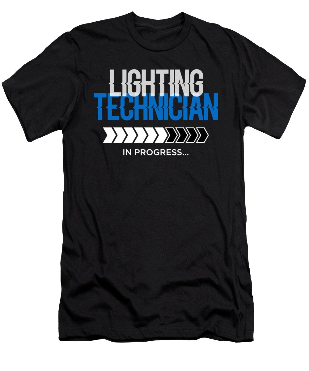 Lighting Technician Light Music Band Job Gift Thomas Larch T-Shirt