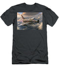 Lightning Cutting Through the Cloud Layer Start Aviation T-Shirt