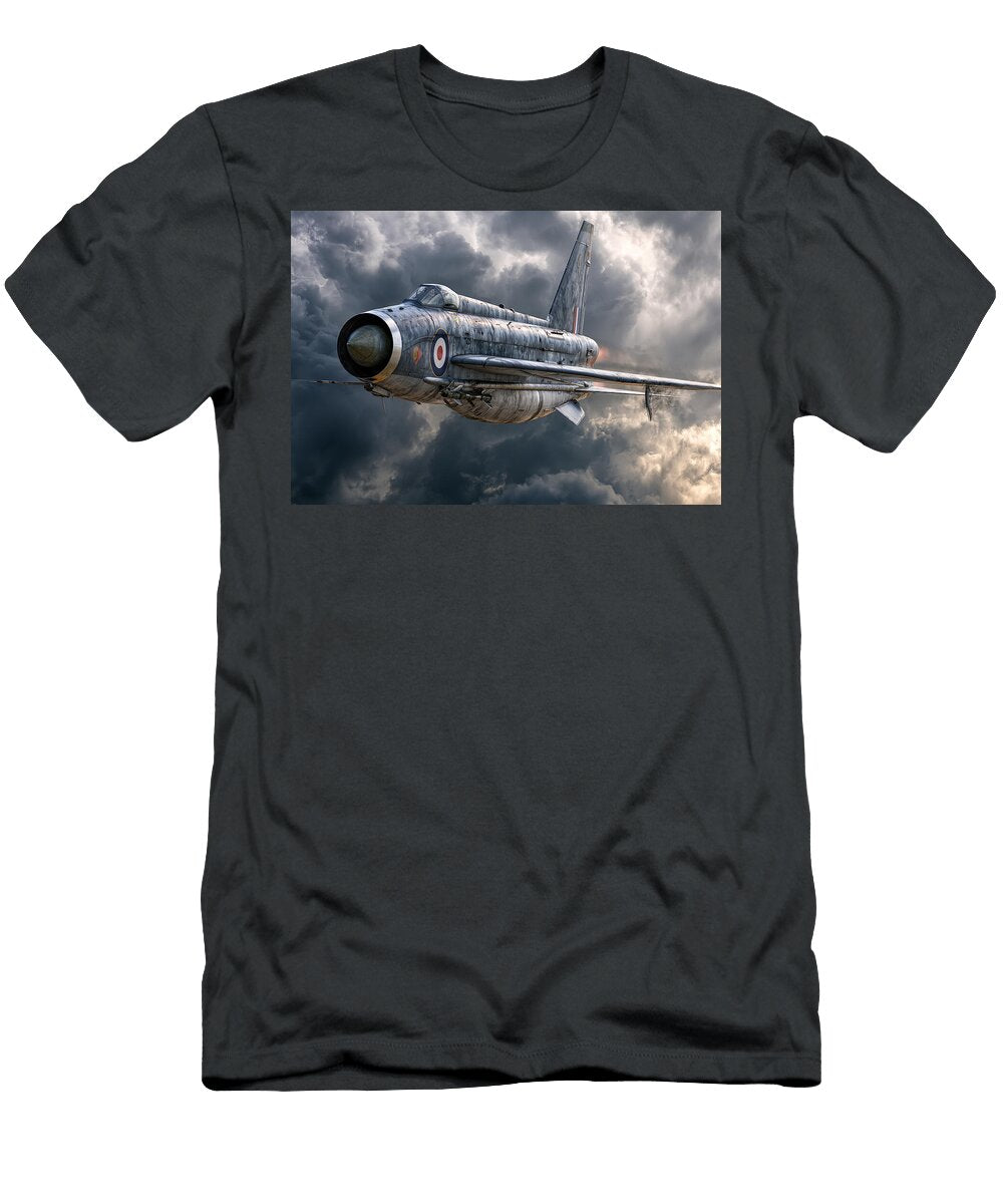 Lightning Exploding Into Sunlight Start Aviation T-Shirt