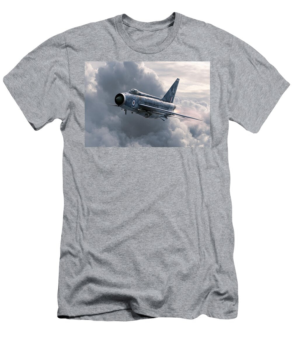 Lightning Surging Past Mach One Start Aviation T-Shirt