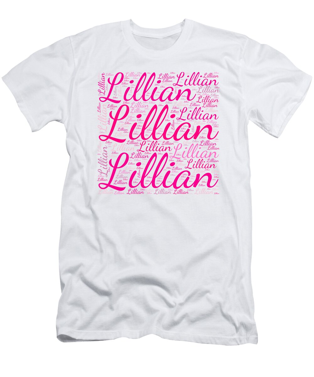 Lillian Names Without Frontiers Vidddie Publyshd T-Shirt