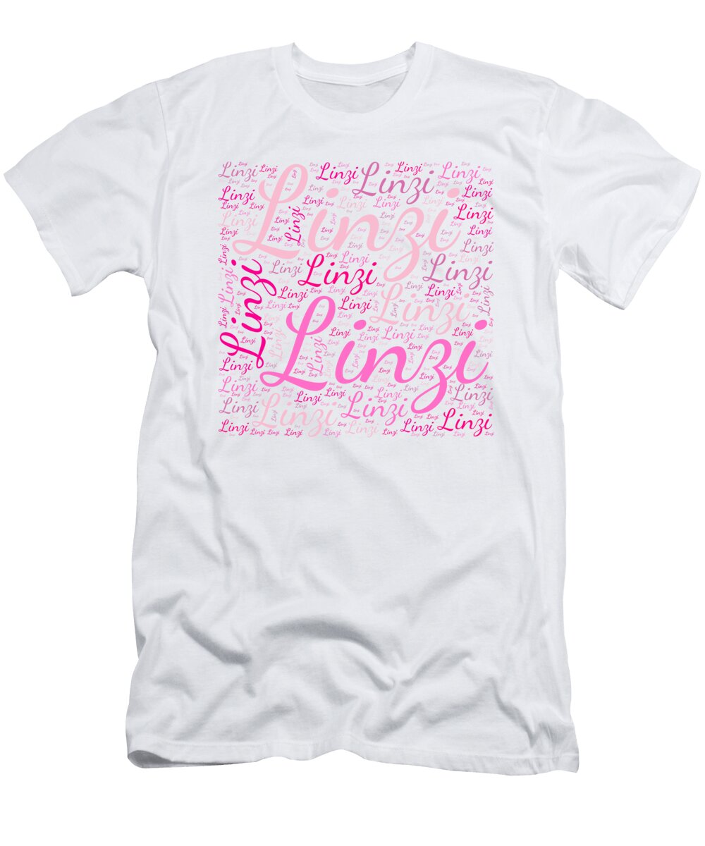Linzi Names Without Frontiers Vidddie Publyshd T-Shirt