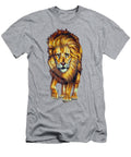 Lion Oil on Black Velvet By Artist Jorge Torrones Jorge Terrones T-Shirt