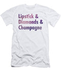 Lipstick Diamonds Champagne Jacob Zelazny T-Shirt