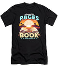 Literature Teacher Between the Pages of Instructor Tshirtconcepts Marvin Poppe T-Shirt