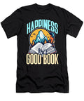 Literature Teacher Happiness Is a Good Book Reader Tshirtconcepts Marvin Poppe T-Shirt