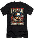 Literature Teacher I Put Lit in Literature Bookish Tshirtconcepts Marvin Poppe T-Shirt