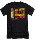 Literature Teacher Motivator Believer Bookworm Tshirtconcepts Marvin Poppe T-Shirt