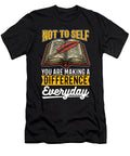 Literature Teacher Note to Self You Are Bookworm Tshirtconcepts Marvin Poppe T-Shirt