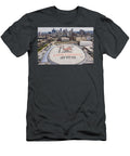 Little Caesars Arena and Detroit Skyline John Mcgraw T-Shirt