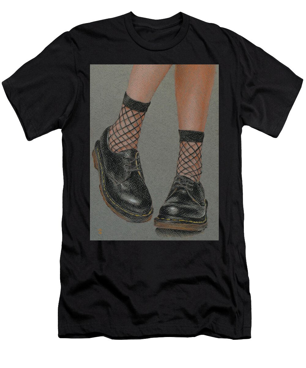 Little Socks Big Shoes Wendy Booth T-Shirt