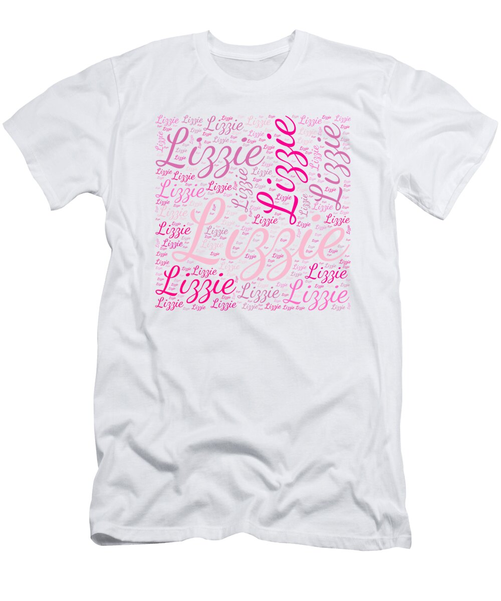 Lizzie Names Without Frontiers Vidddie Publyshd T-Shirt