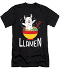 Llamen Funny Llama Ramen Noodles Foodie Gift Haselshirt T-Shirt