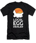 Local Egg Dealer Chicken Eggs Moon T-Shirt