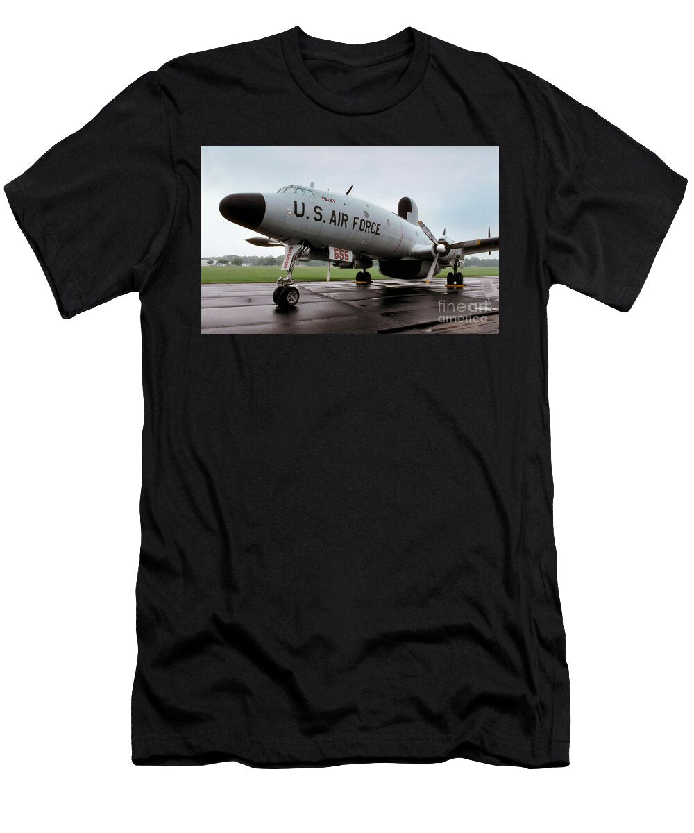 Lockheed Ec 121d Warning Star Airplane Wernher Krutein T-Shirt