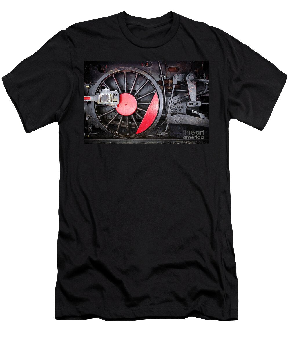 Locomotive Wheel Carlos Caetano T-Shirt