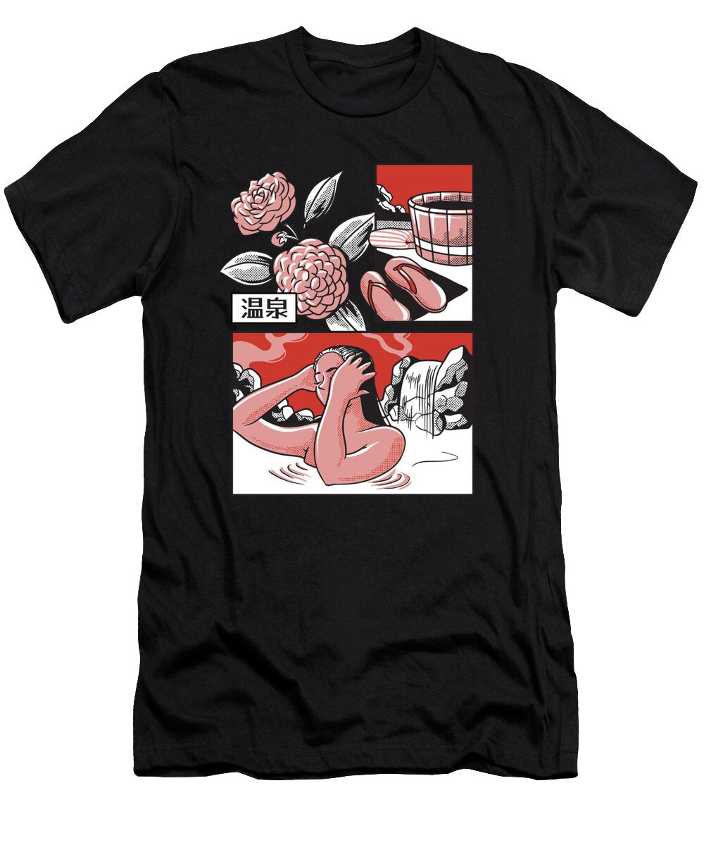 Lofi Vaporwave Onsen Aesthetic Japan Fuzius T-Shirt