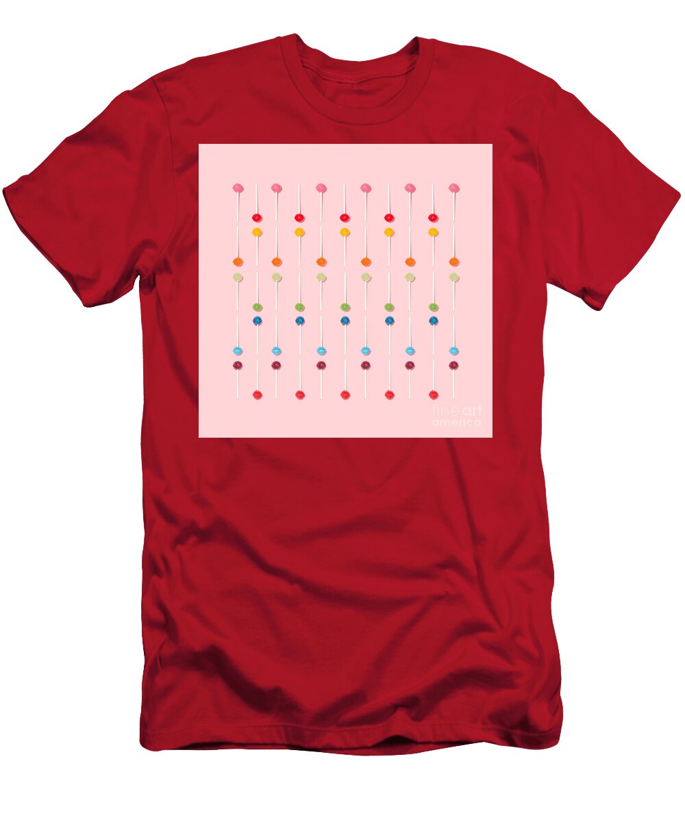 Lollipop Grid Nomonkey B T-Shirt