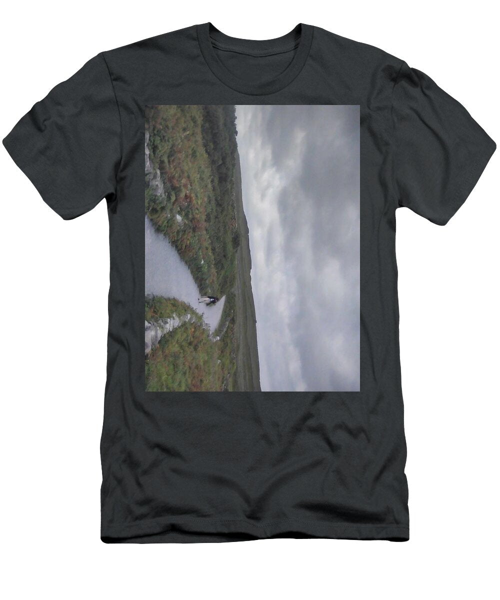 Lone Bicycler of Aran Andrew Kirby T-Shirt