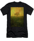 Lone Tree in Meadow Textured Dave Gordon T-Shirt