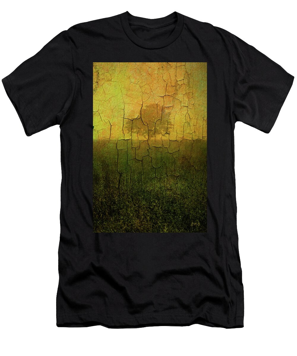 Lone Tree in Meadow Textured Dave Gordon T-Shirt