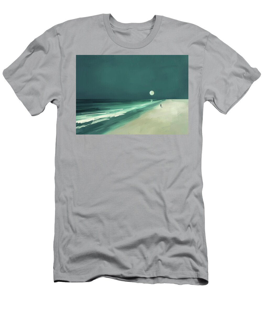 Lonely Moon Dennis Kirby T-Shirt