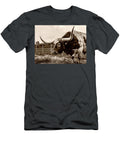 Longhorn At the Fence Chance Kirby T-Shirt