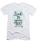 Look to Your Left Floral Mandala Zen Jacob Zelazny T-Shirt