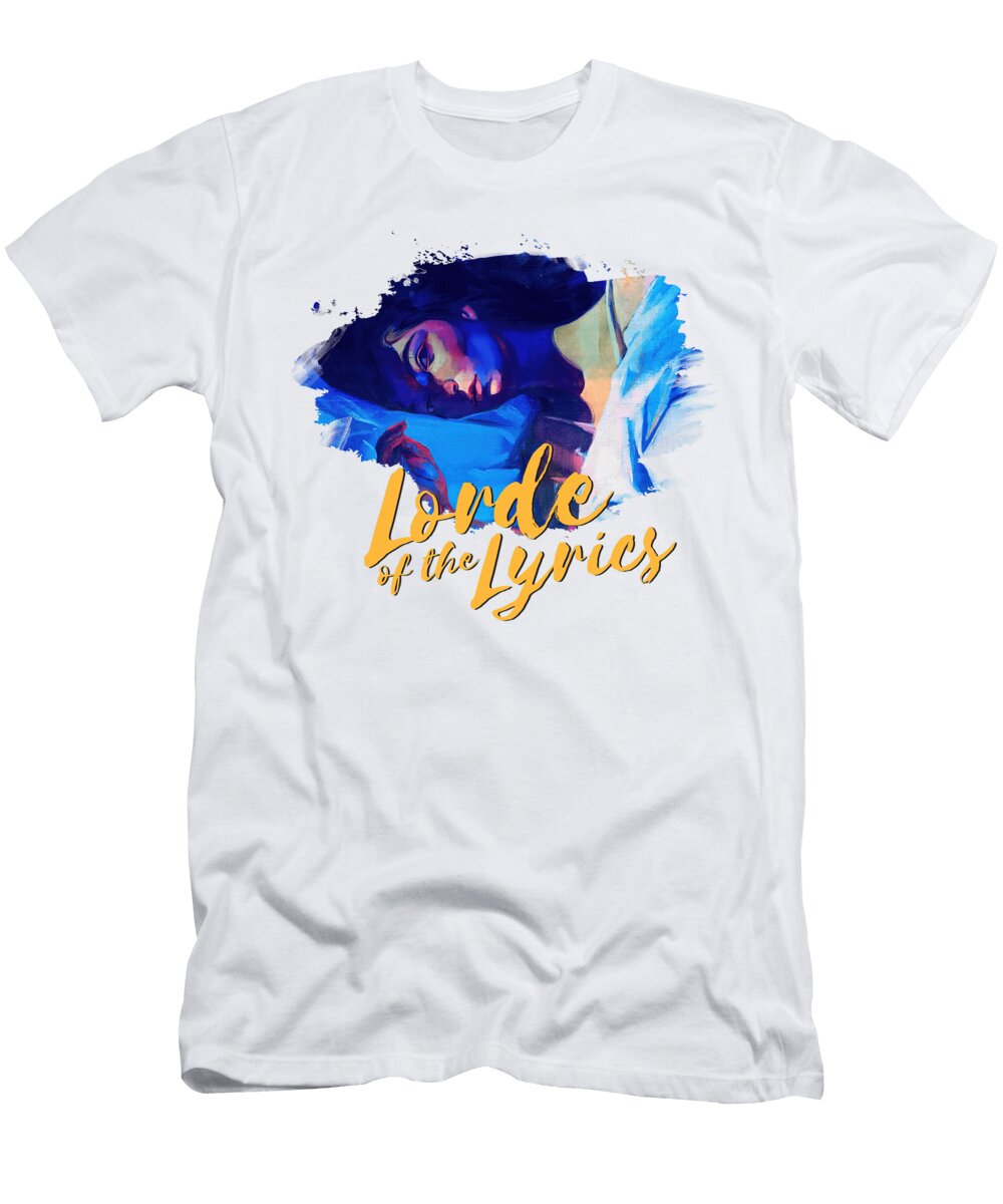 Lorde of the Lyrics Zine Twiy T-Shirt