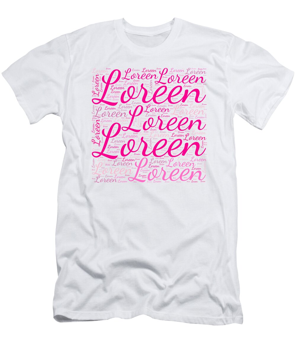 Loreen Names Without Frontiers Vidddie Publyshd T-Shirt