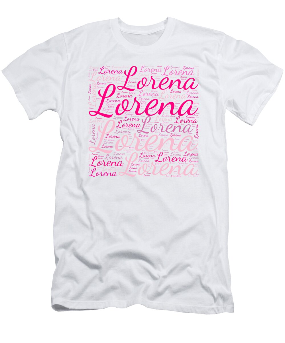 Lorena Names Without Frontiers Vidddie Publyshd T-Shirt
