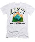Lost Nope Its the Scenic Route Beginner Hiking Quang Vu T-Shirt