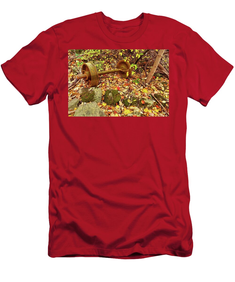 Lost Old Train Axle Sergey Potapenko T-Shirt